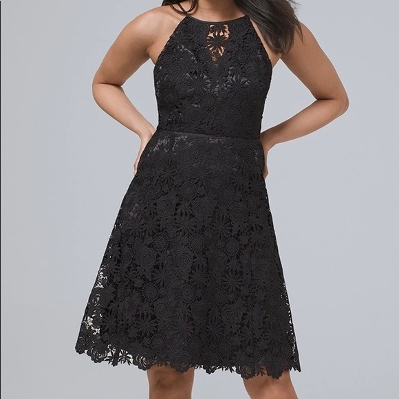 White House Black Market Dresses & Skirts - 👠WHBM lace little black dress 👠